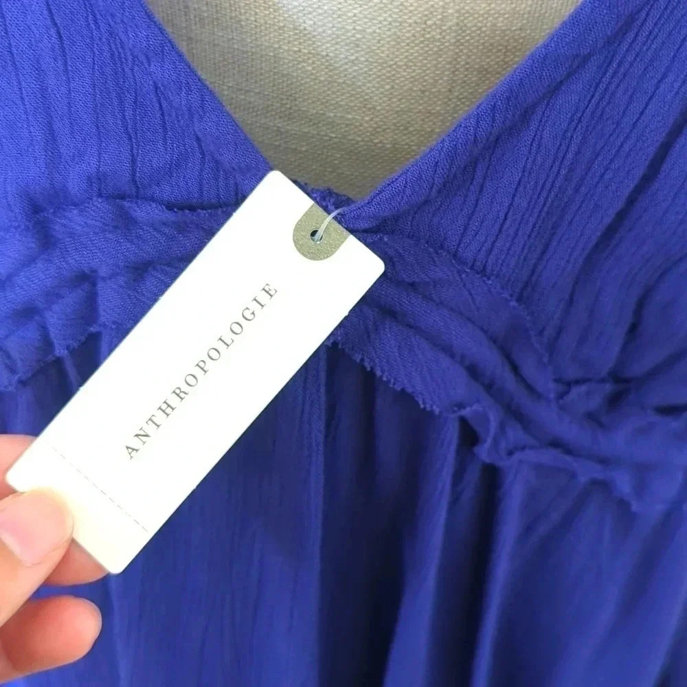 Anthropologie Sundress Brooke Tassel Cover Up Dress - Picture 7 of 7